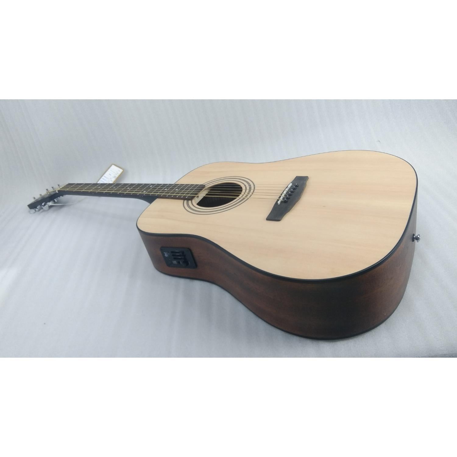 Cort Electro Acoustic Guitars Cort AD810E Dreadnought Electro Acoustic Guitar - Open Pore Natural - Open Box