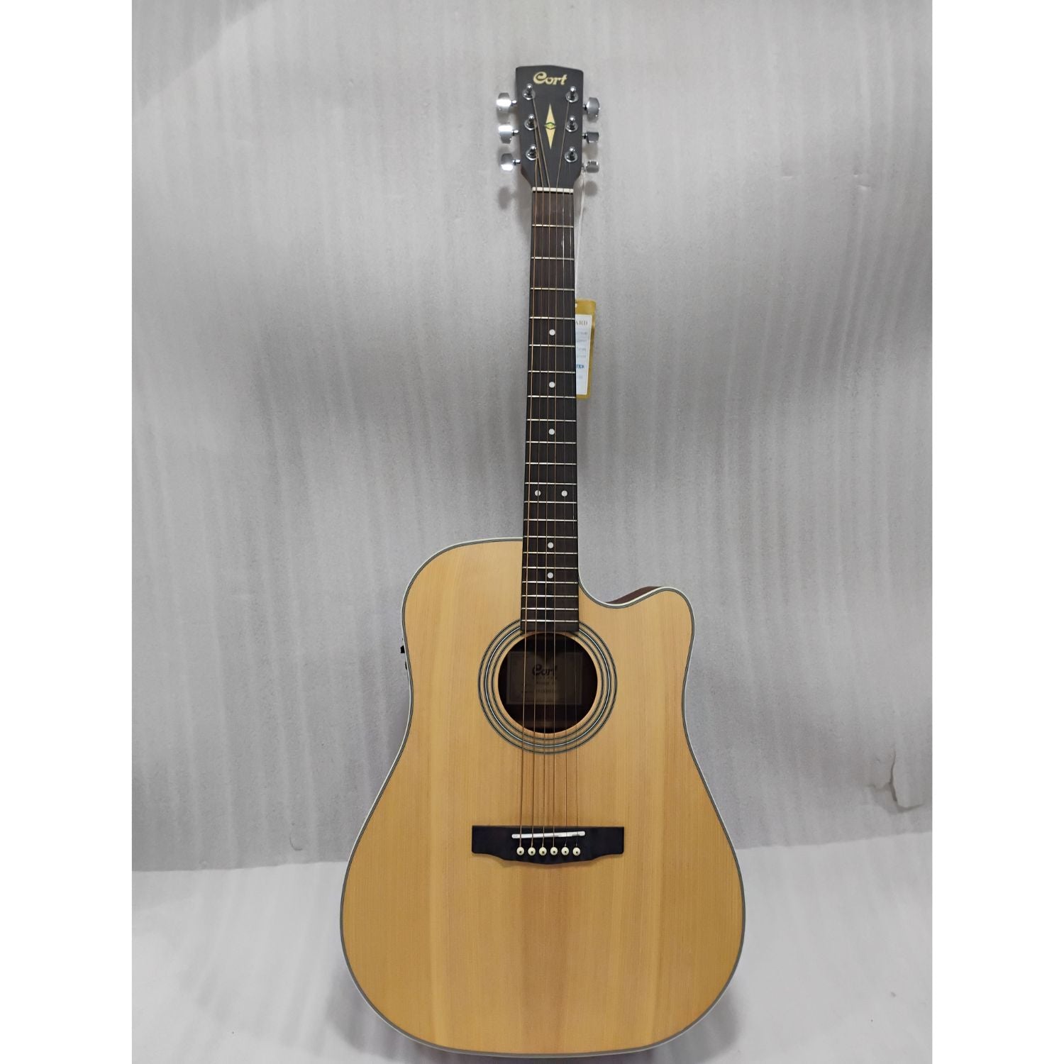 Cort Electro Acoustic Guitars Cort AF500CE Standard Series Cutaway 6 String Electro Acoustic Guitar - Open Box B Stock