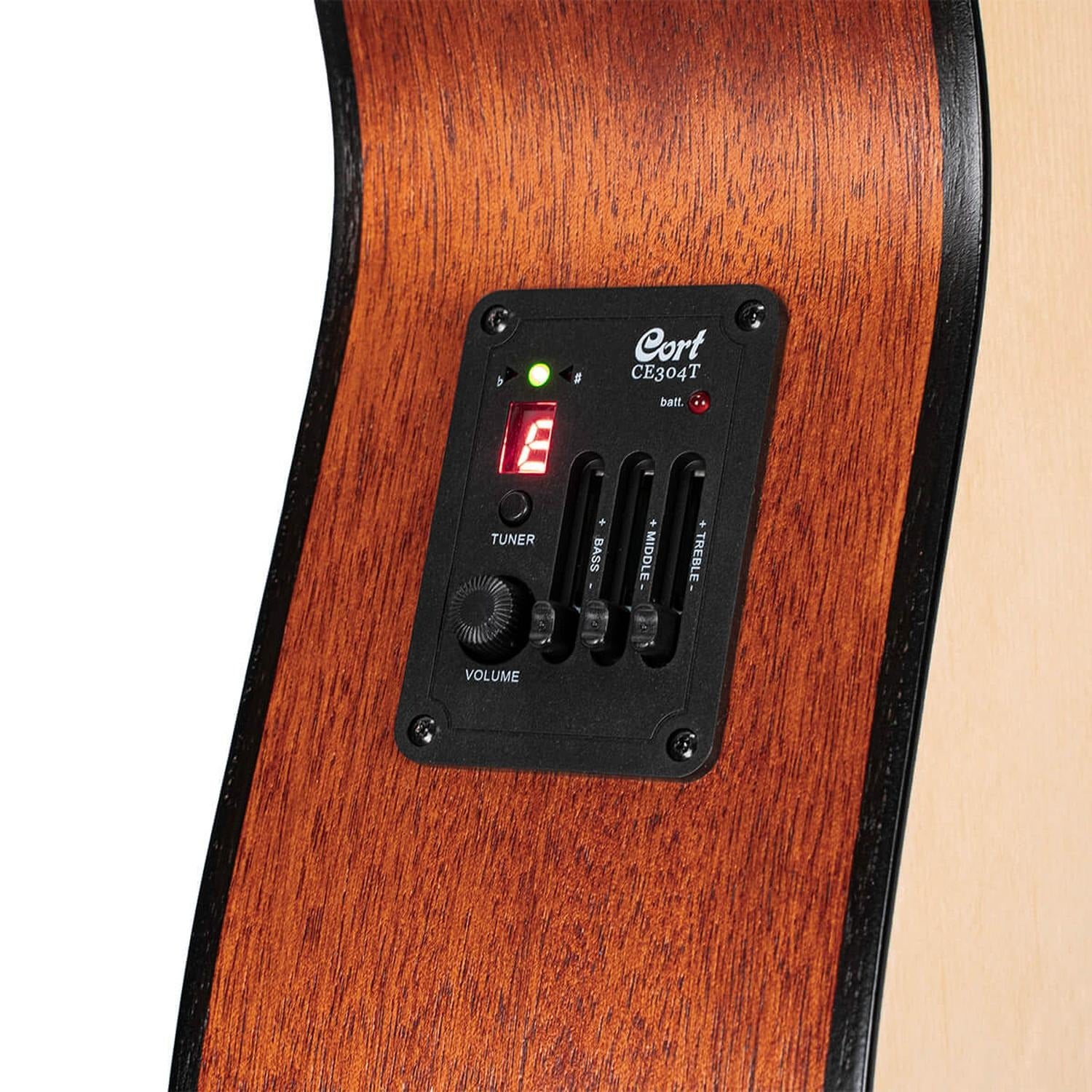 Cort Electro Acoustic Guitars Cort AF510E Electro Acoustic Guitar #color_open-pore