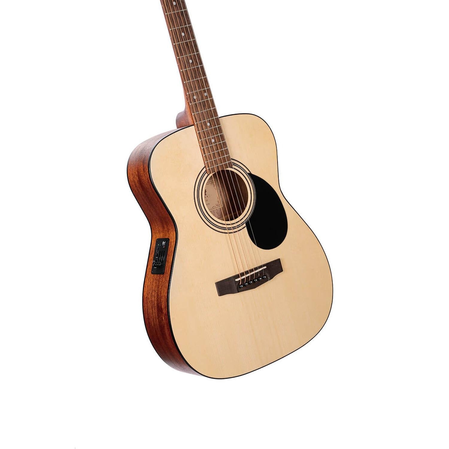 Cort Electro Acoustic Guitars Cort AF510E Electro Acoustic Guitar #color_open-pore