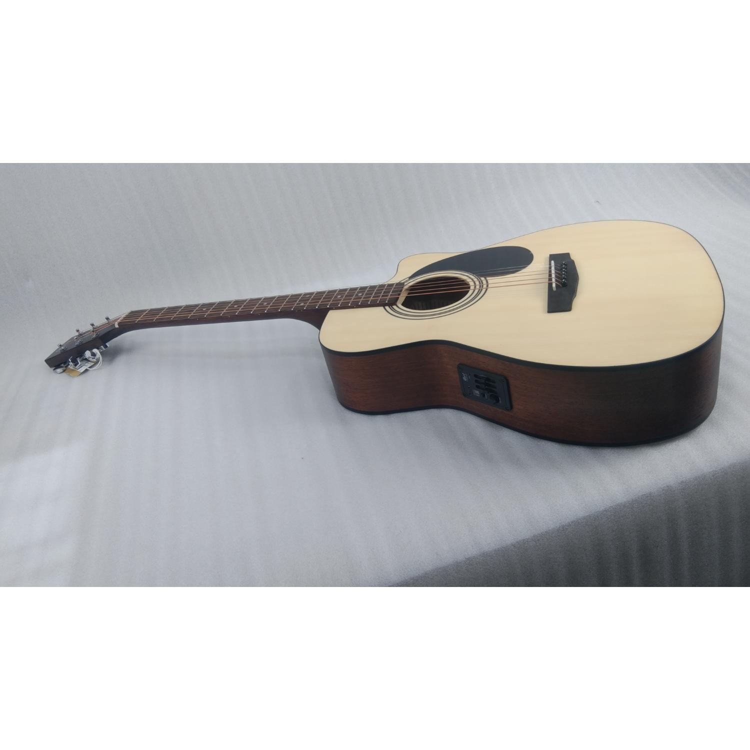 Cort Electro Acoustic Guitars Cort AF515CE 6-String Electro Acoustic Guitar - Open Pore - Open Box