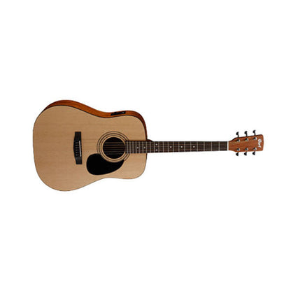cort electro acoustic guitars cort cap-810a ns (natural satin) electro acoustic guitar pack