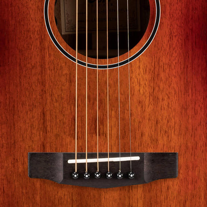 Cort Electro Acoustic Guitars Cort Core OC Blackwood 6-Strings Electro Acoustic Guitar With Bag- Open Pore Light Burst