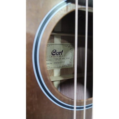 Cort Electro Acoustic Guitars Cort Core Series Core DC All Mahogany Electro Acoustic Guitar With Bag - Open Box B Stock