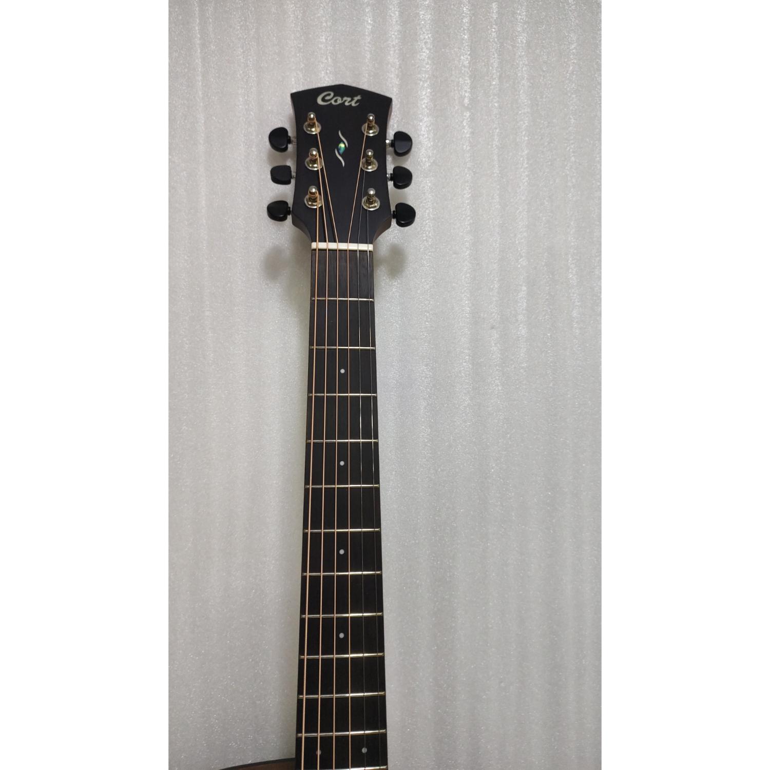 Cort Electro Acoustic Guitars Cort Core Series Core DC All Mahogany Electro Acoustic Guitar With Bag - Open Box B Stock
