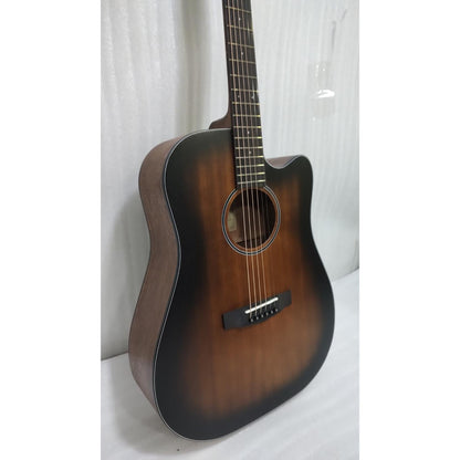 Cort Electro Acoustic Guitars Cort Core Series Core DC All Mahogany Electro Acoustic Guitar With Bag - Open Box B Stock