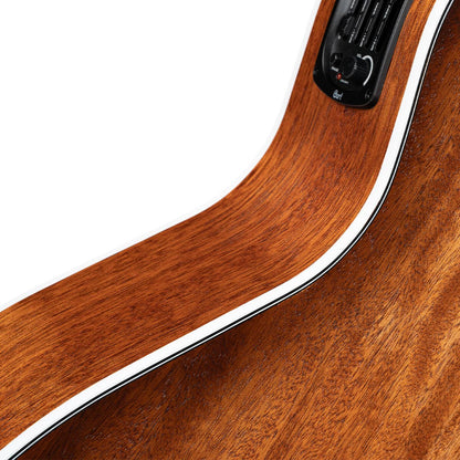 Cort Electro Acoustic Guitars Cort GA-MEDX M-OP 6-Strings Electro Acoustic Guitar with Bag - Open Pore