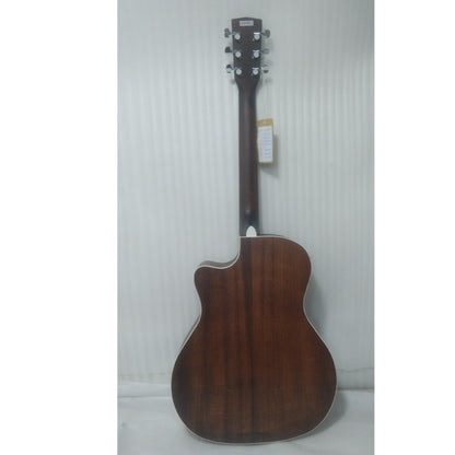 Cort Electro Acoustic Guitars Cort GA-MEDX M-OP 6-Strings Electro Acoustic Guitar with Bag - Open Pore  - Open Box B Stock