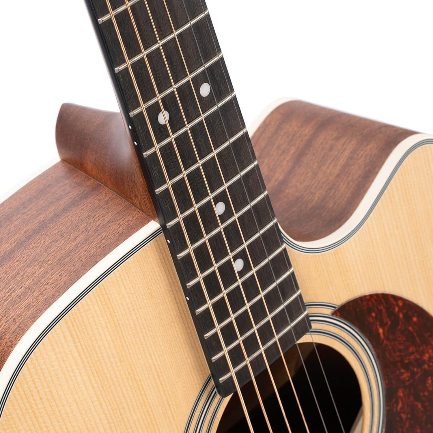 Cort Electro Acoustic Guitars Cort MR500E Dreadnought Cutaway Electro Acoustic Guitar #color_open-pore