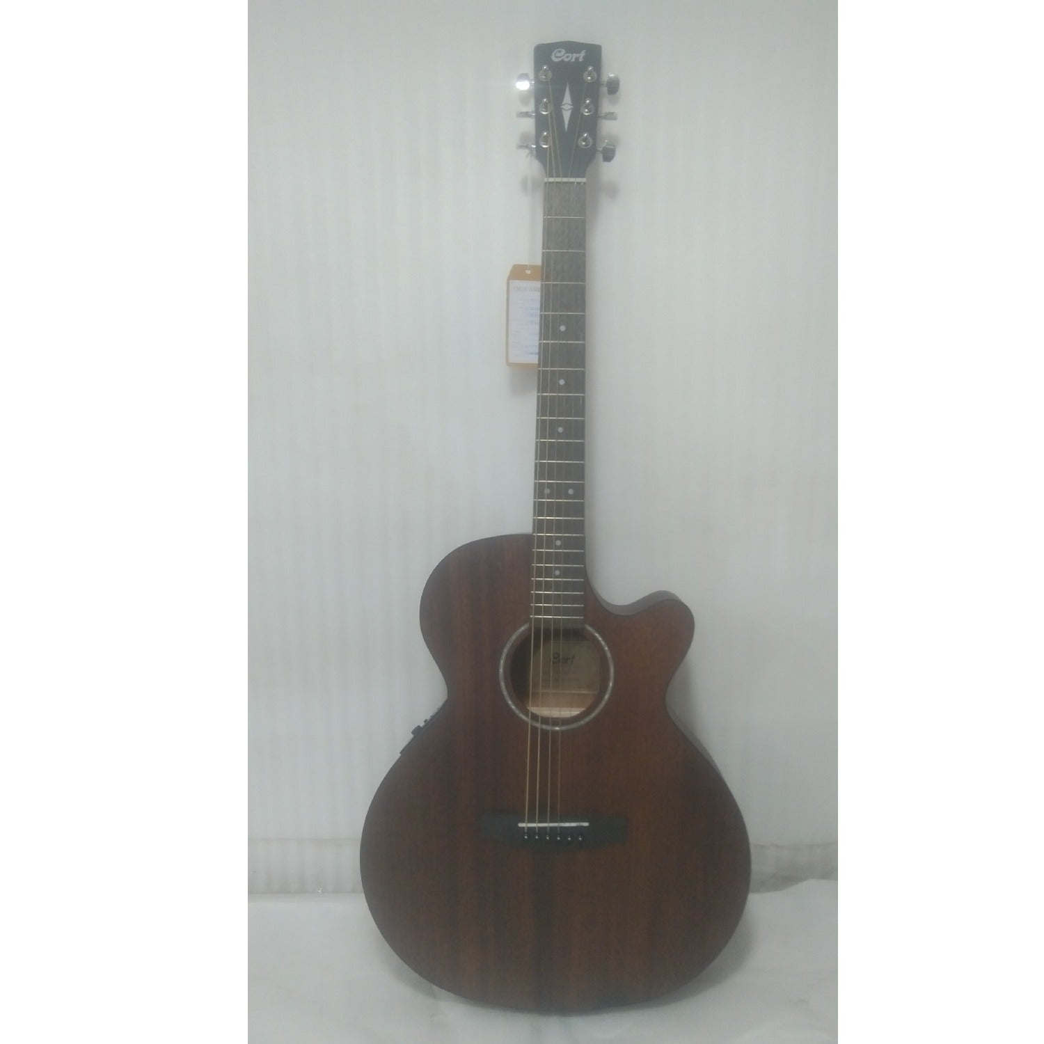 Cort Electro Acoustic Guitars Cort SFX-MEM Electro Acoustic Guitar - Open Pore - Open Box B Stock