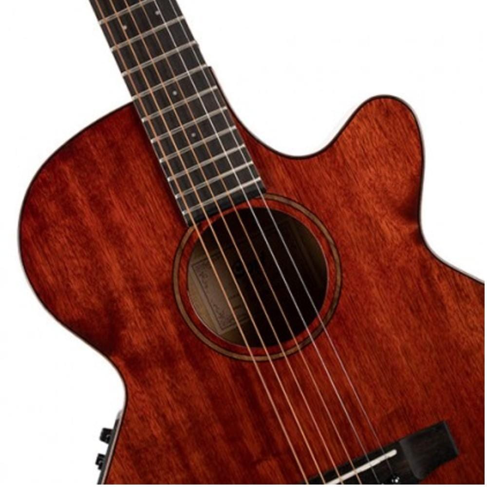 cort electro acoustic guitars cort sfx myrtlewood 6-strings electro acoustic guitar  #color_brown-gloss