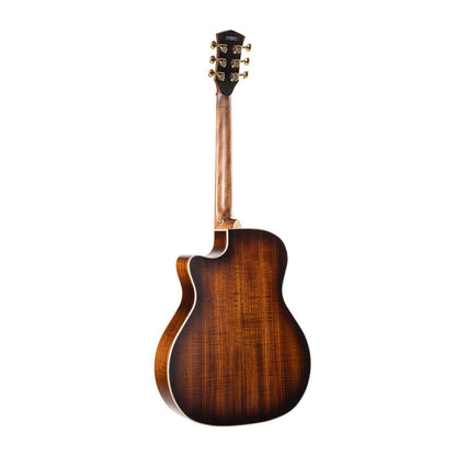Cort Electro Acoustic Guitars Light Burst Satin Cort The Black Tree Limited Edition Electro Acoustic Guitar
