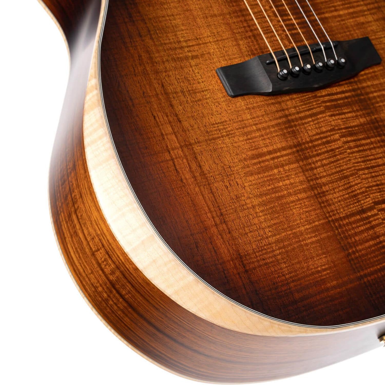 Cort Electro Acoustic Guitars Light Burst Satin Cort The Black Tree Limited Edition Electro Acoustic Guitar