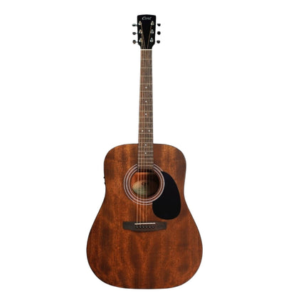 Cort Electro Acoustic Guitars Mahogany / Single Cort AD300E 6 String Electro Acoustic Guitar #color_mahogany,type_single