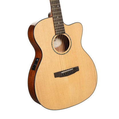 Cort Electro Acoustic Guitars Natural Gloss Cort L60CE Semi 6 String Electro Acoustic Guitar 