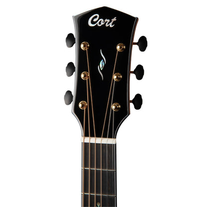 Cort Electro Acoustic Guitars Natural Glossy Cort Gold Series Edge Electro Acoustic Guitar with Case 