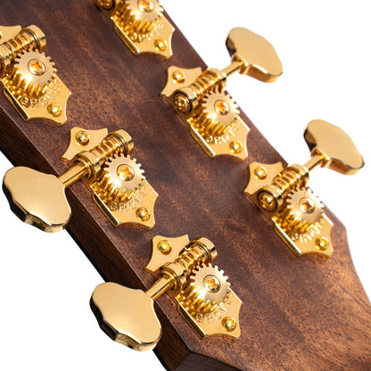 Cort Electro Acoustic Guitars Natural Glossy Cort Gold Series Gold OC6 Bocote Electro Acoustic Guitar With Bag 