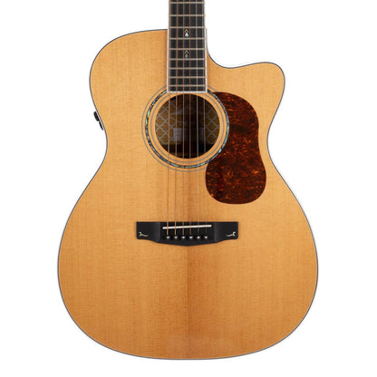 Cort Electro Acoustic Guitars Natural Glossy Cort Gold Series Gold OC8 Electro Acoustic Guitar With Case