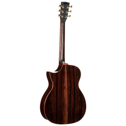 Cort Electro Acoustic Guitars Natural Glossy Cort Roselyn Redux 6 String Electro Acoustic Guitar with Case - Natural Glossy
