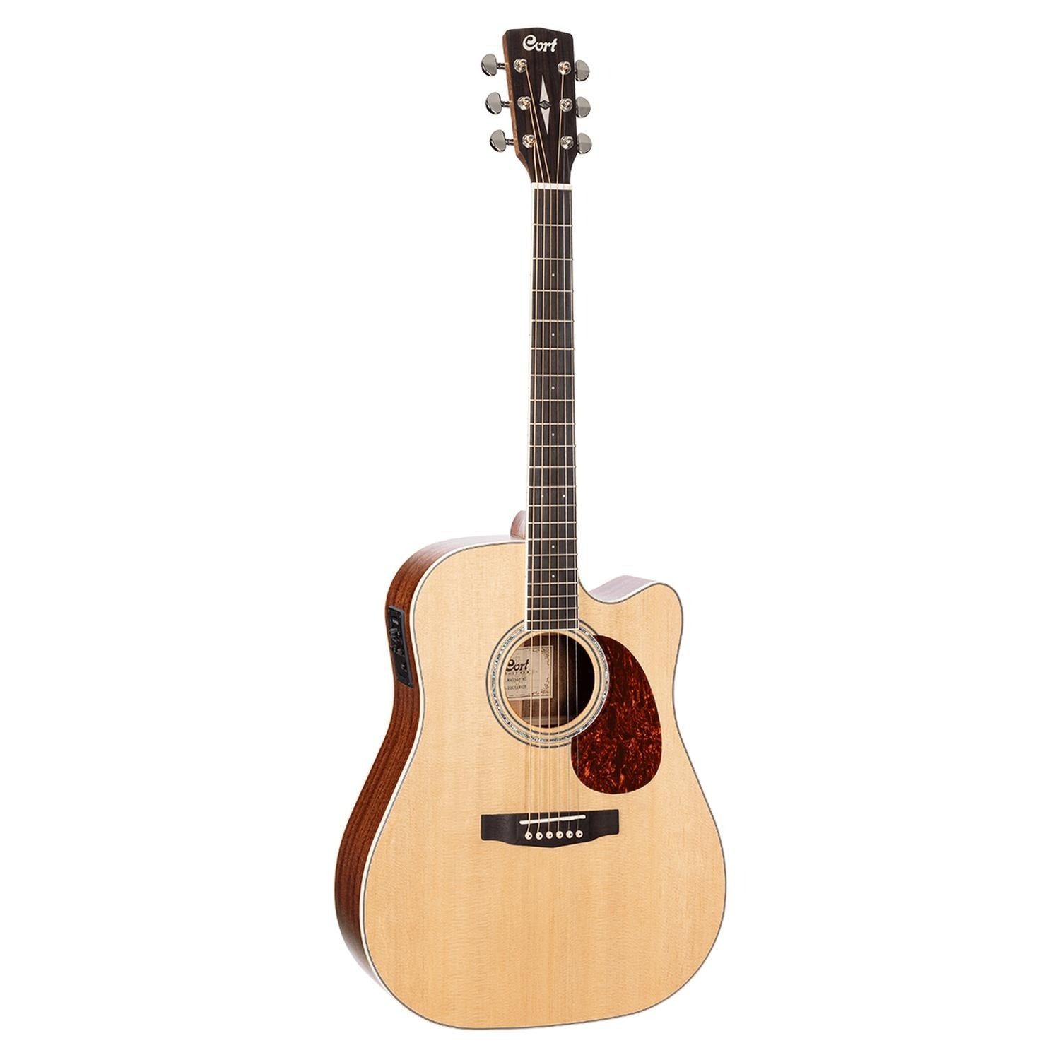 Cort Electro Acoustic Guitars Natural Satin Cort MR710F Electro Acoustic Guitar 