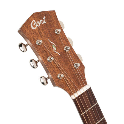 Cort Electro Acoustic Guitars Natural Semi Gloss Cort ES-GA4 6 String Semi Electro Acoustic Guitar 