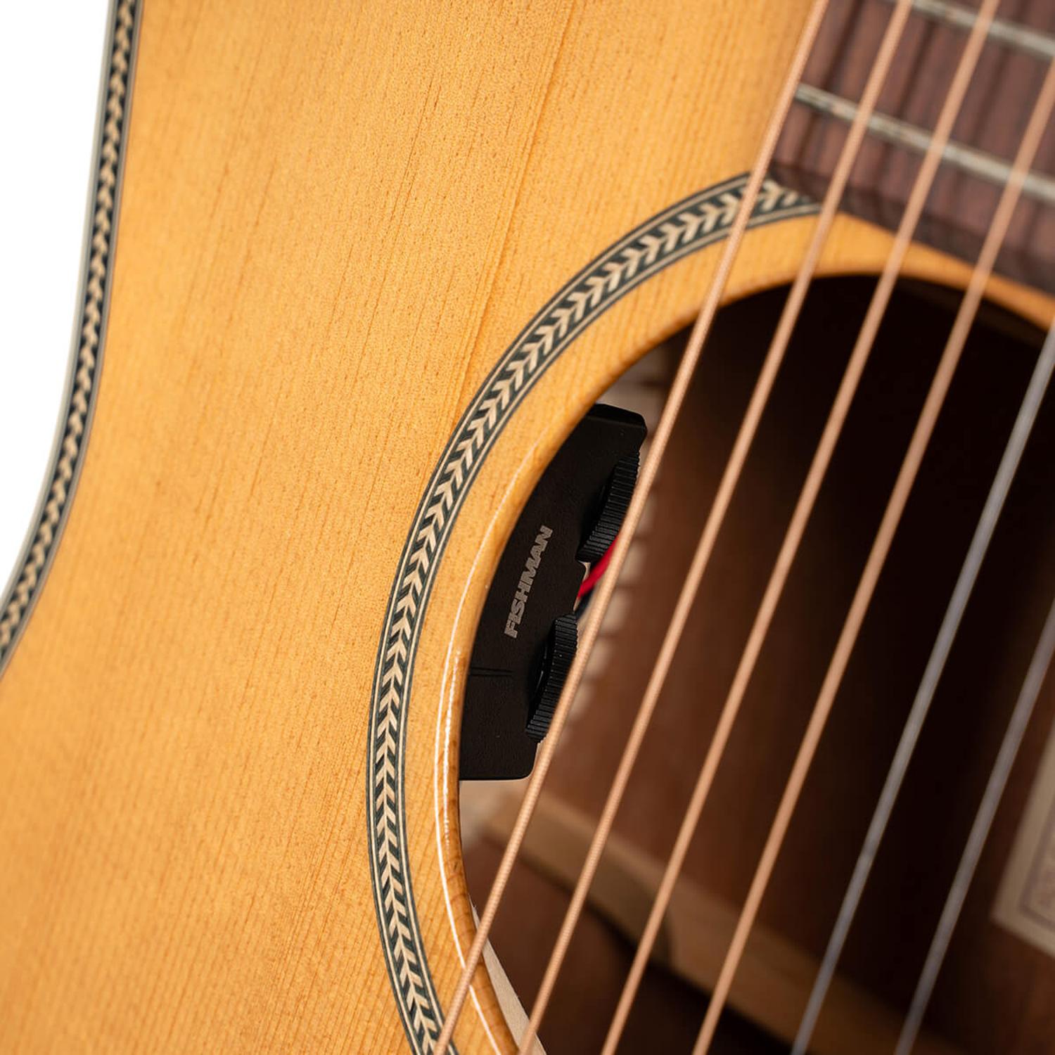 Cort Electro Acoustic Guitars Natural Semi Gloss Cort ES-GA4 6 String Semi Electro Acoustic Guitar 