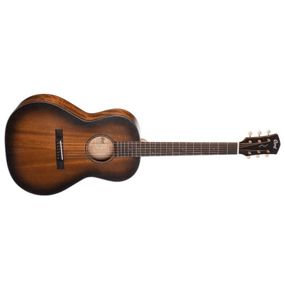 Cort Electro Acoustic Guitars Open Pore Black Burst Cort CORE PE AMH Parlor 6 String Electro Acoustic Guitar