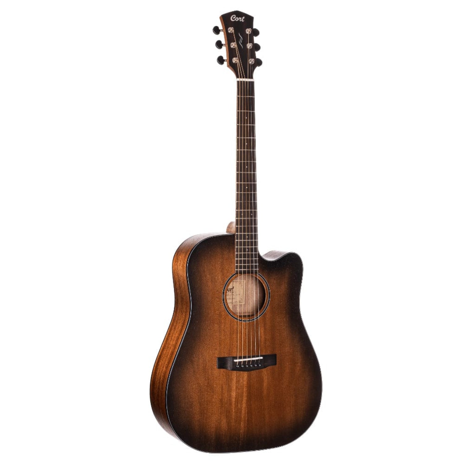 Buy Cort Core Series Core DC All Mahogany Electro Acoustic Guitar With Bag Online Bajaao