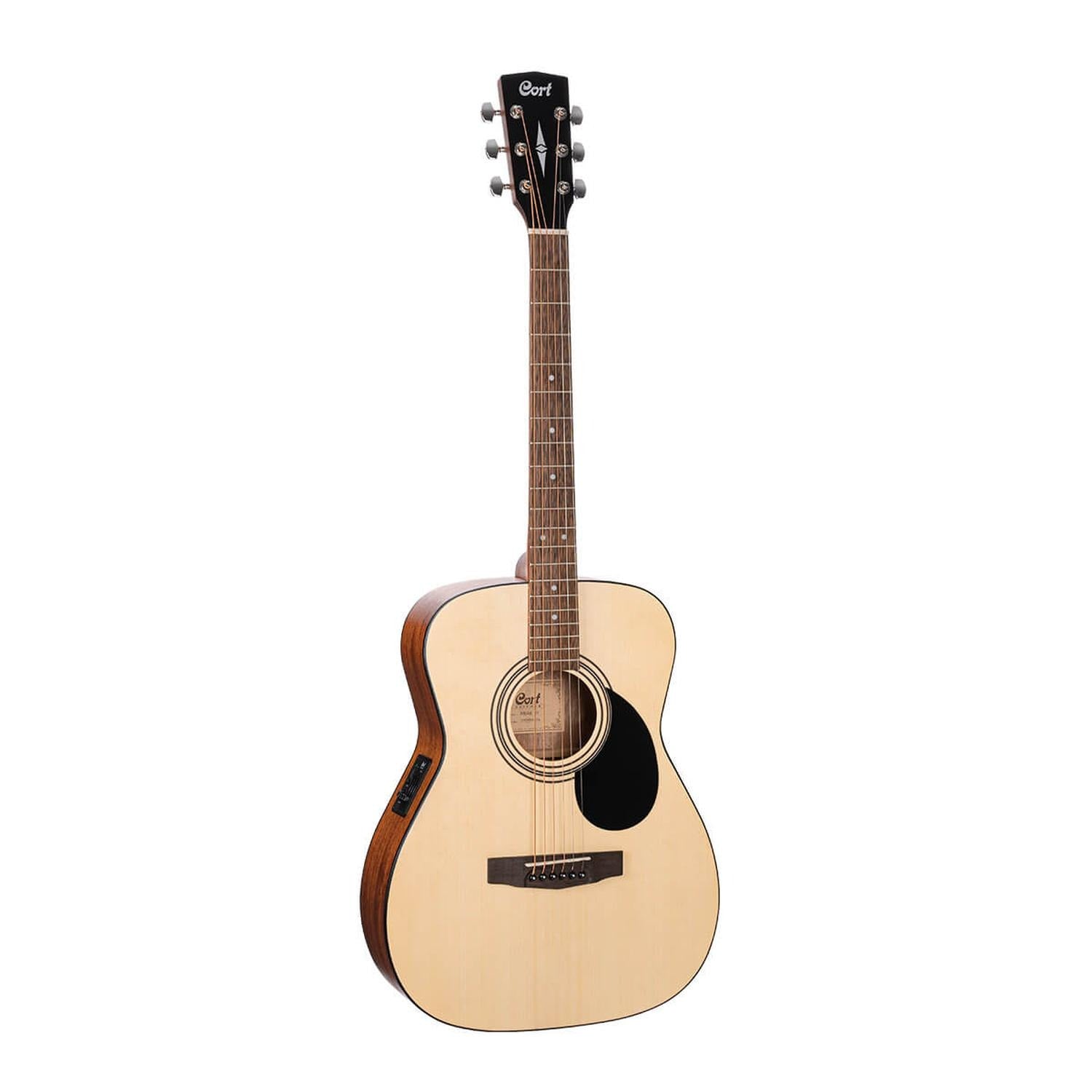 Cort Electro Acoustic Guitars Open Pore Cort AF510E Electro Acoustic Guitar #color_open-pore