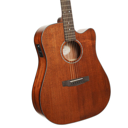 Cort Electro Acoustic Guitars Open Pore Cort Earth60MCE Semi 6 String Electro Acoustic Guitar 