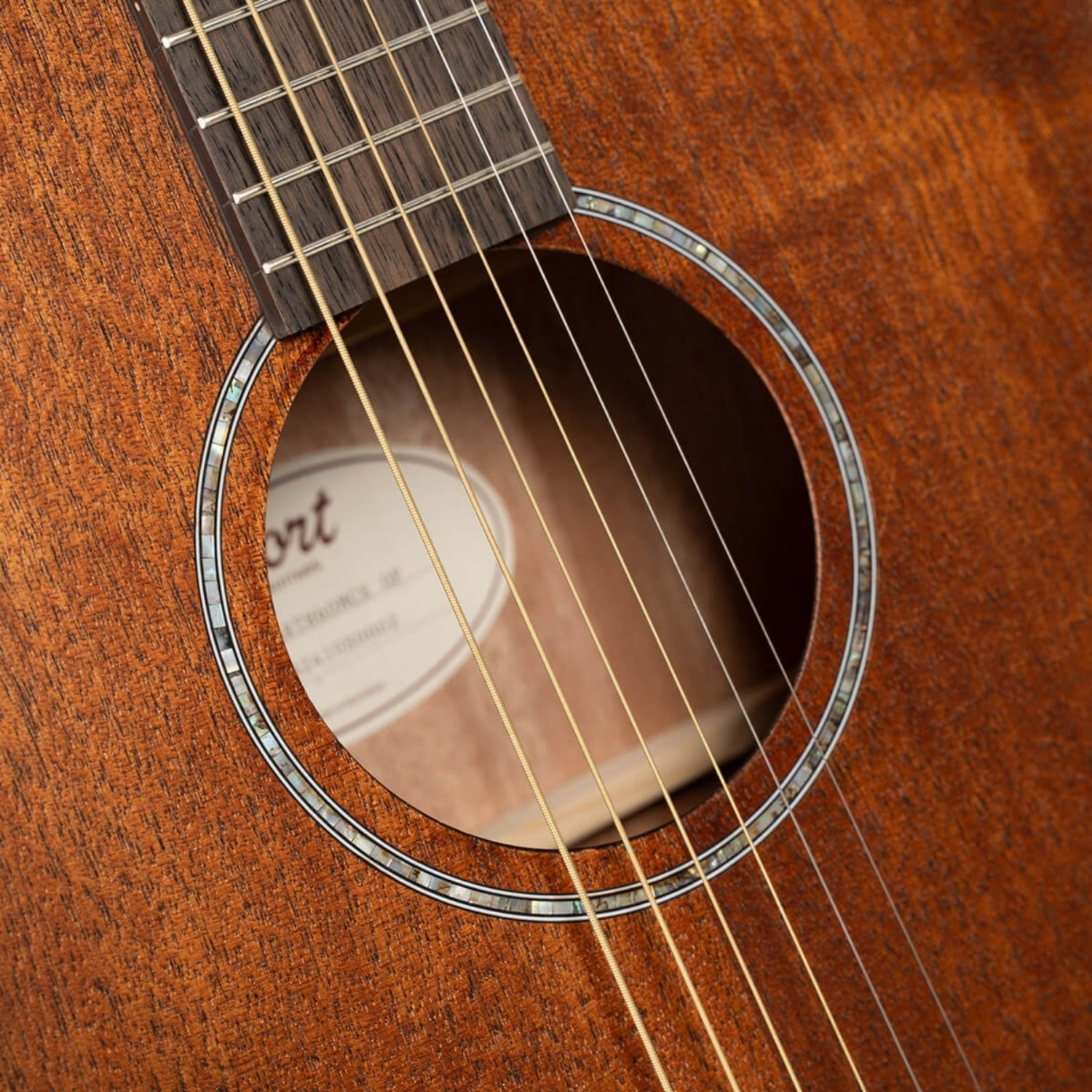 Cort Electro Acoustic Guitars Open Pore Cort Earth60MCE Semi 6 String Electro Acoustic Guitar 