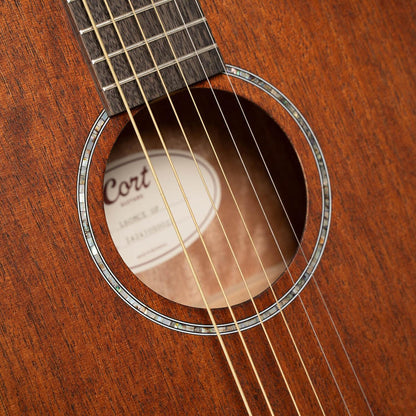 Cort Electro Acoustic Guitars Open Pore Cort L60MCE Semi 6 String Electro Acoustic Guitar 