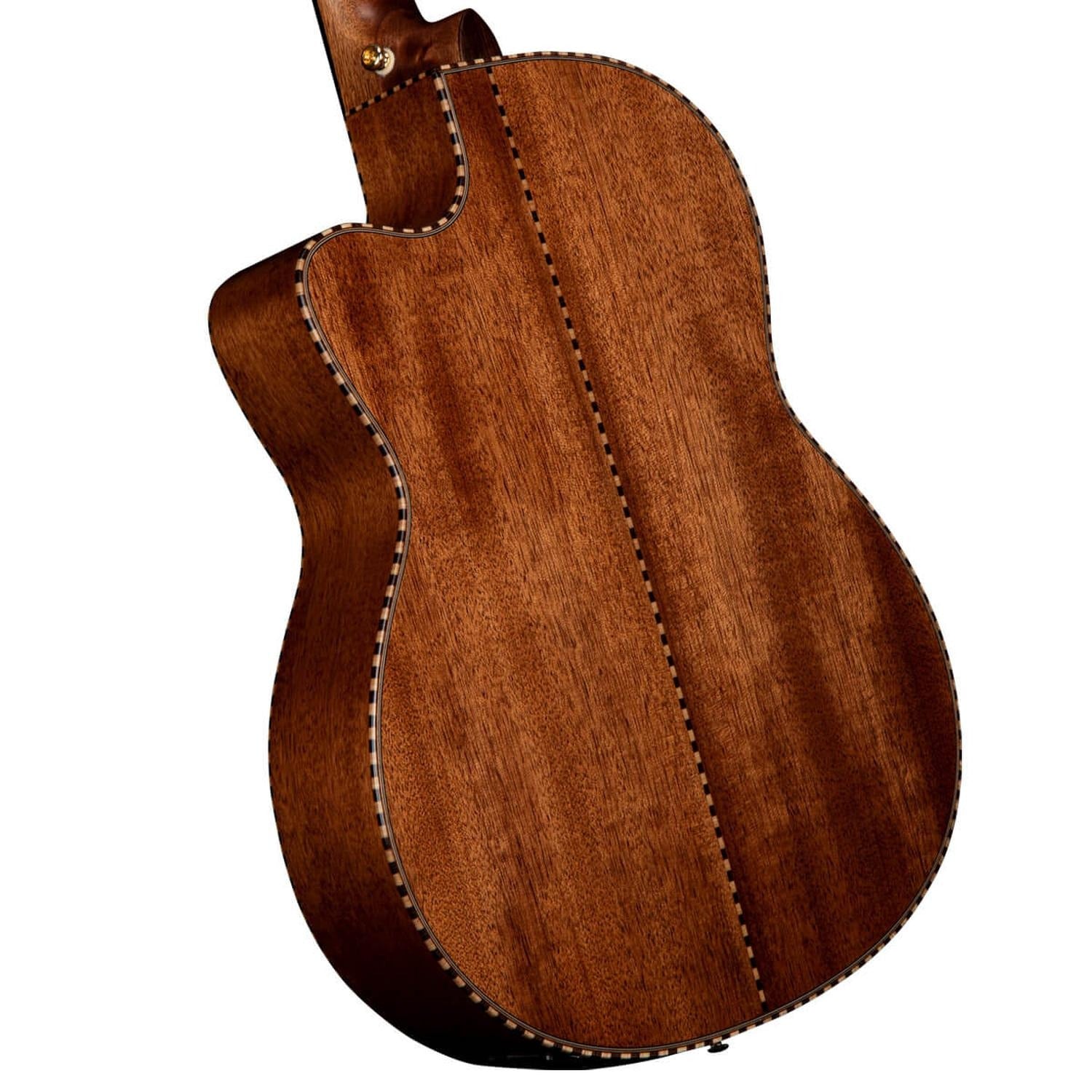Cort Electro Acoustic Guitars White Blonde Gloss Cort Sol Encanto 6 String Semi Acoustic Guitar with Case