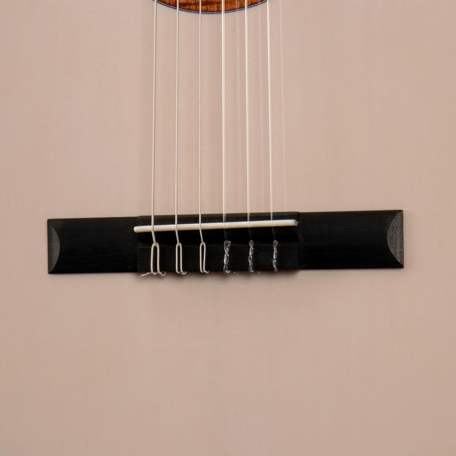 Cort Electro Acoustic Guitars White Blonde Gloss Cort Sol Encanto 6 String Semi Acoustic Guitar with Case
