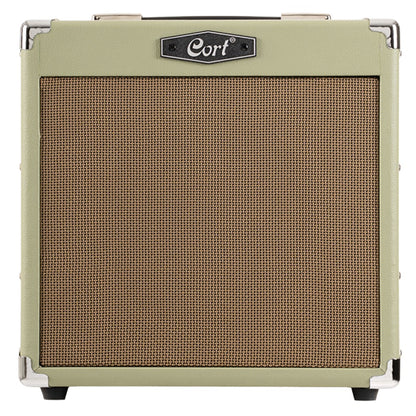 Cort Guitar Combo Amplifiers Pastel Green Cort CM15R 15W Electric Combo Guitar Amplifiers 