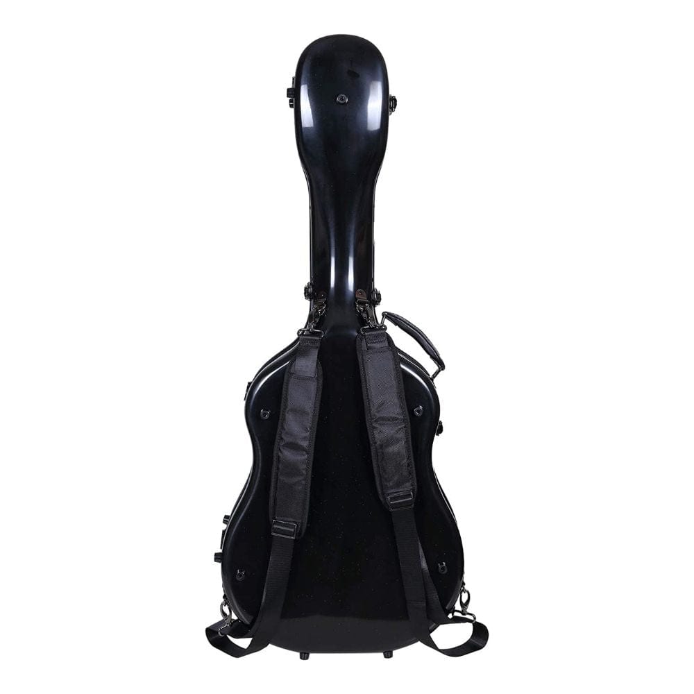 Buy Crossrock CRF 2020 DBK Deluxe Fiberglass Dreadnought Guitar Case Black Online Bajaao