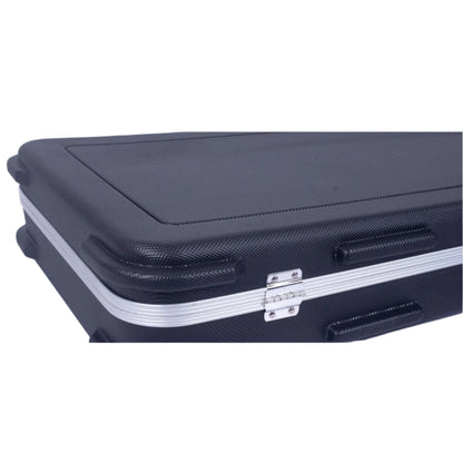 Crossrock Bass Guitar Cases Crossrock CRA860BBK Bass Guitar Case ABS Molded for Both 4 String & 6 String - Black