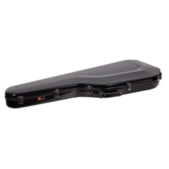 Crossrock Electric Guitar Cases Crossrock CRF-2020GSTBK Deluxe Fiberglass Case for Tele and Strat Style Electric Guitars - Black