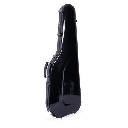 crossrock electric guitar cases crossrock crf-2020gstbk deluxe fiberglass case for tele and strat style electric guitars - black