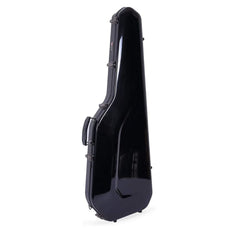 Crossrock Electric Guitar Cases Crossrock CRF-2020GSTBK Deluxe Fiberglass Case for Tele and Strat Style Electric Guitars - Black