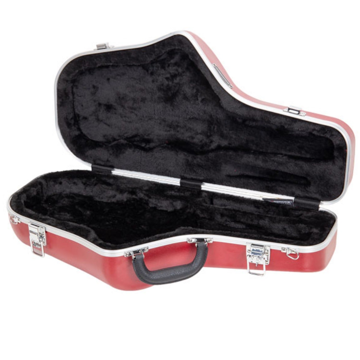 Crossrock Saxophone Bags, Cases & Covers Crossrock CRA862AS ABS Alto Saxophone Case #color_red