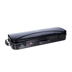 Crossrock Violin Cases Crossrock CRF1000DVBK Fiberglass Double Violin Case