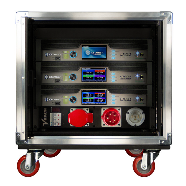 Crown Power Amplifiers Crown VRack 4X3500 HD Power Amplifier