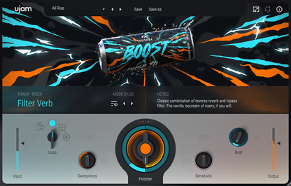 UJAM BOOST: Transition Plugin
