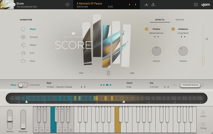 UJAM SCORE: Piano Plugin