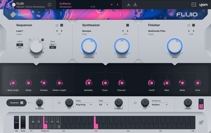 UJAM Fluid: Synth Plugin