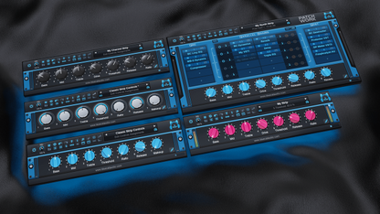 Blue Cat Patchwork Modular Effect