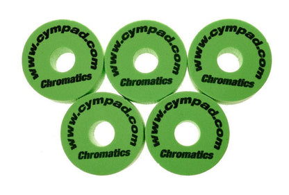 cympad cymbal accessories cympad chromatics set green ø 40/15mm