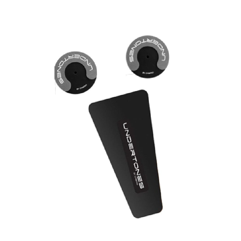 Cympad Dampeners And Mutes Black Cympad UT BD Undertones Bass Drum Pedal Pad with 2 Bass Drum Spur Pads