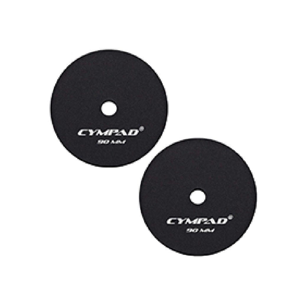 cympad parts and hardware black cympad md90 moderator 90mm double set - pack of 2     